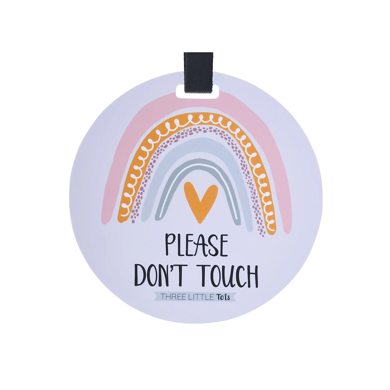 No Touching Baby Carseat and Stroller Tags