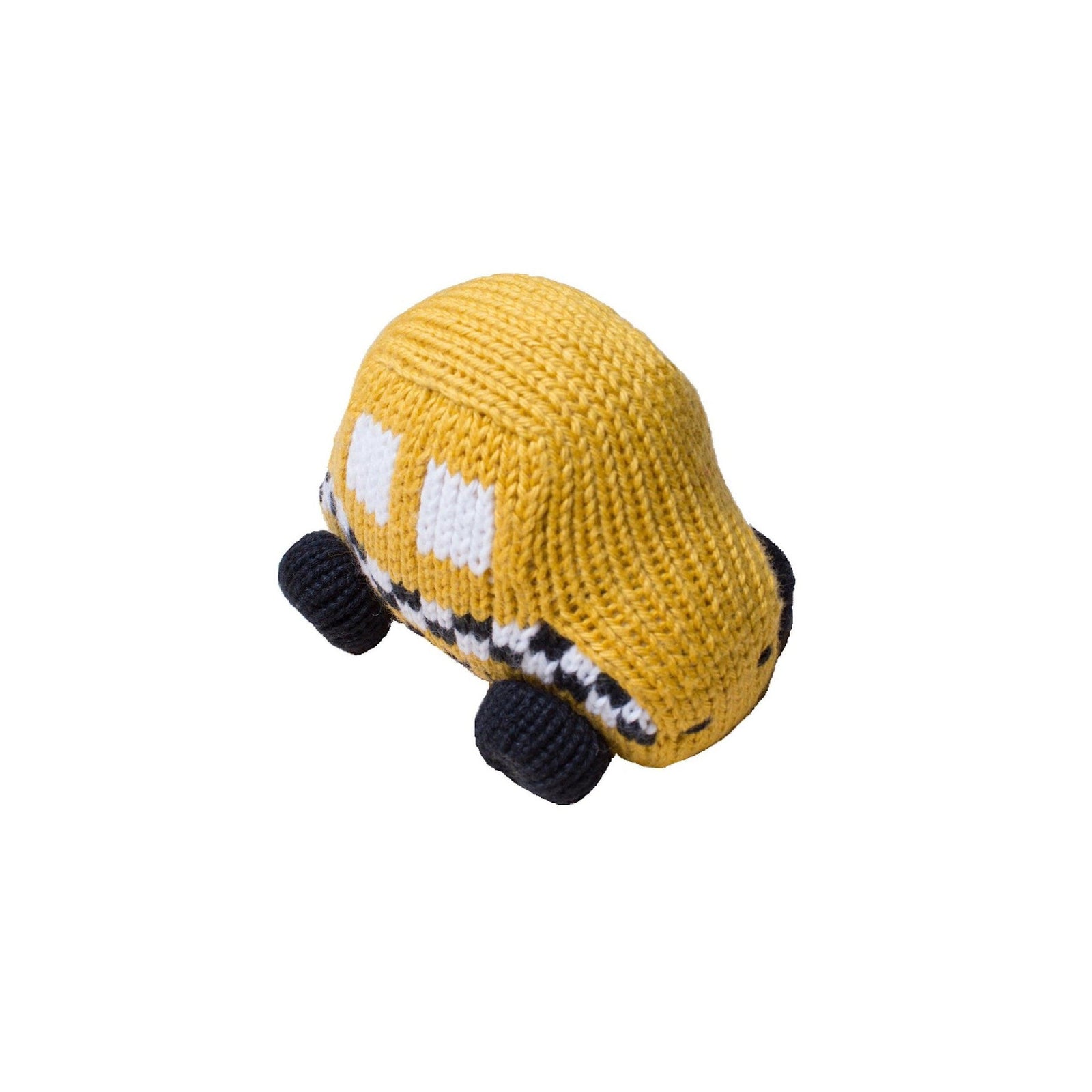 Organic Taxi Knit Rattle