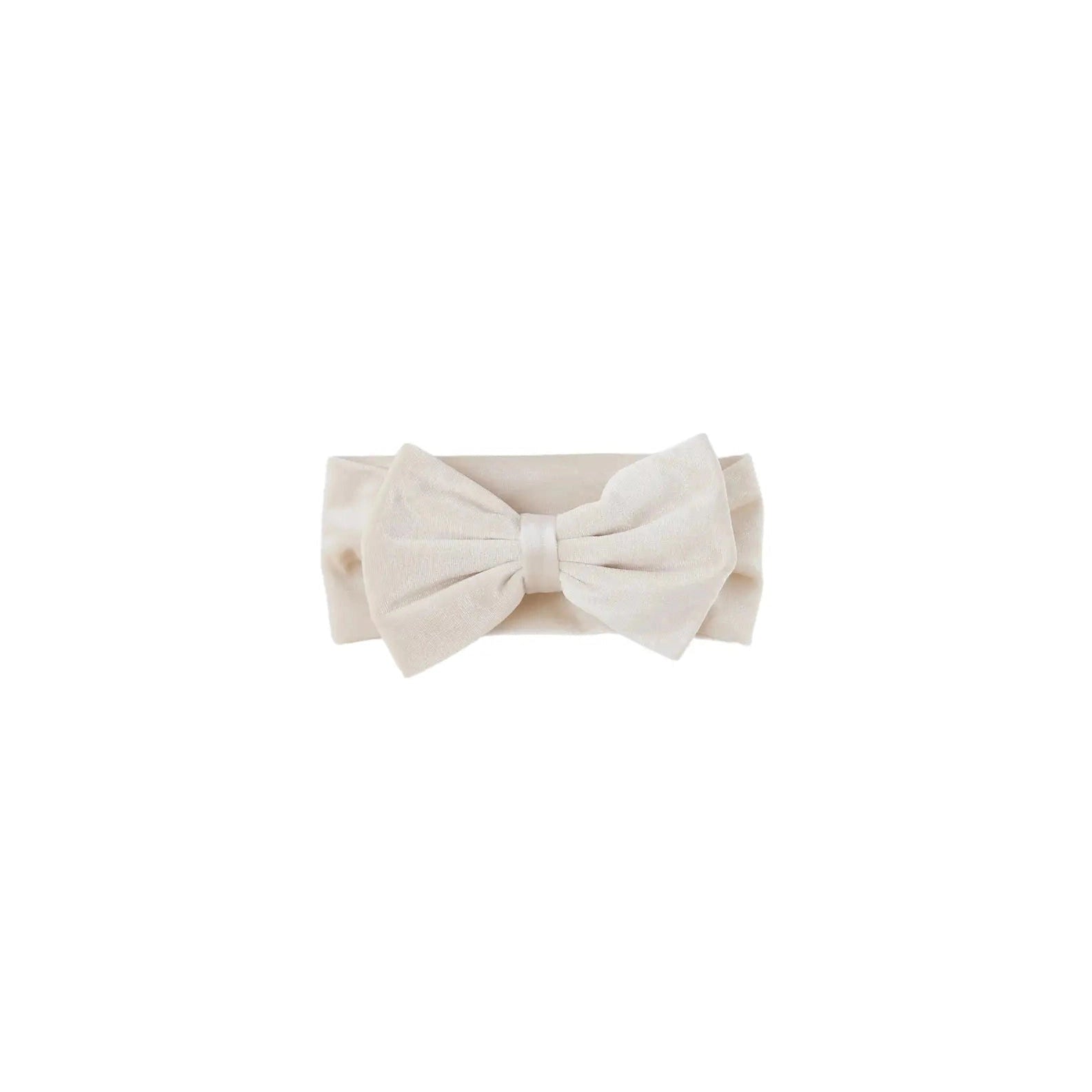 Oversized Velour Baby Headband Bow