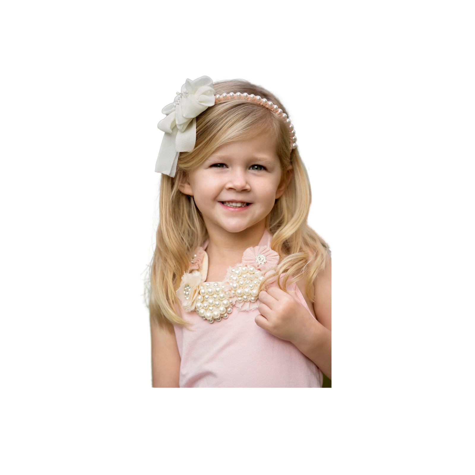 Pearl & Rose Headband