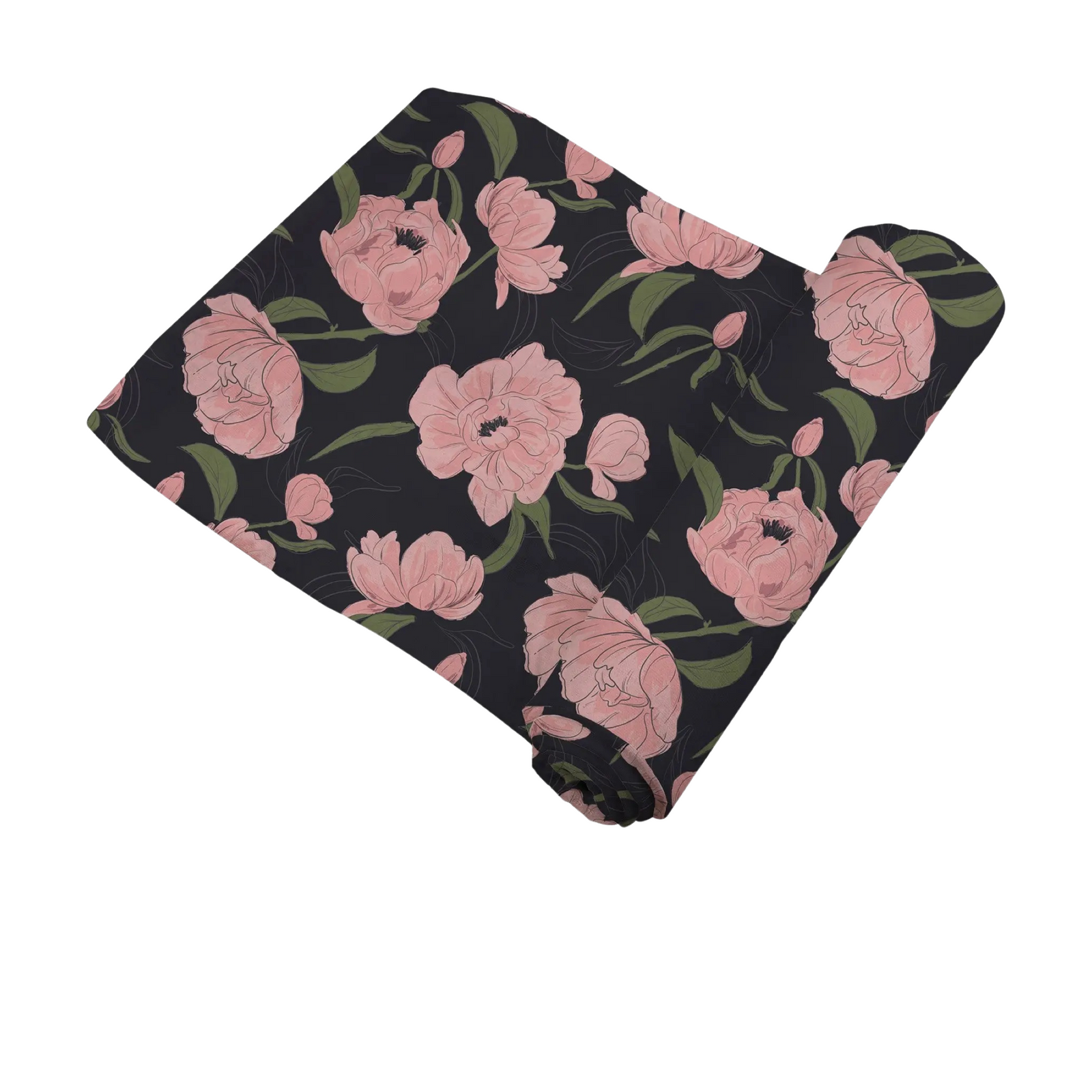 Peonies Bamboo Swaddle