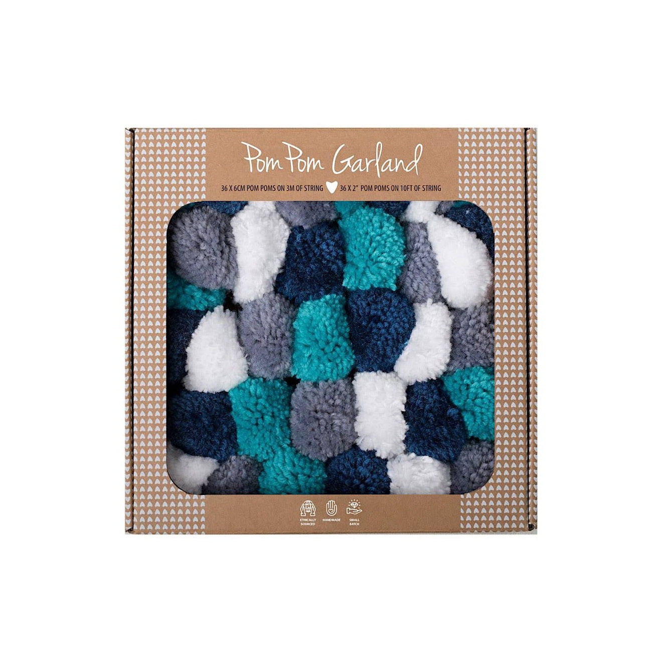 Pom Pom Confetti Garland