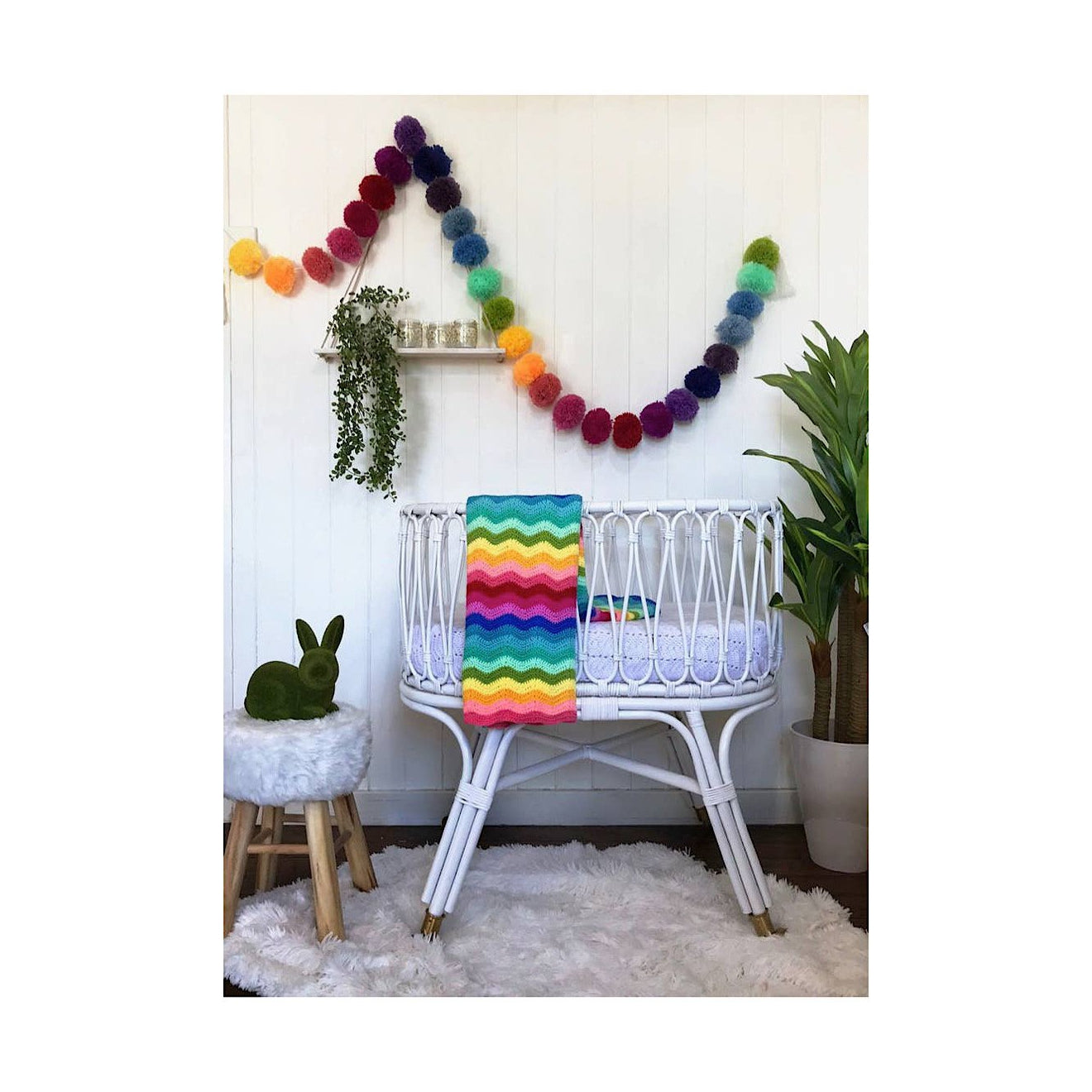 Pom Pom Confetti Garland
