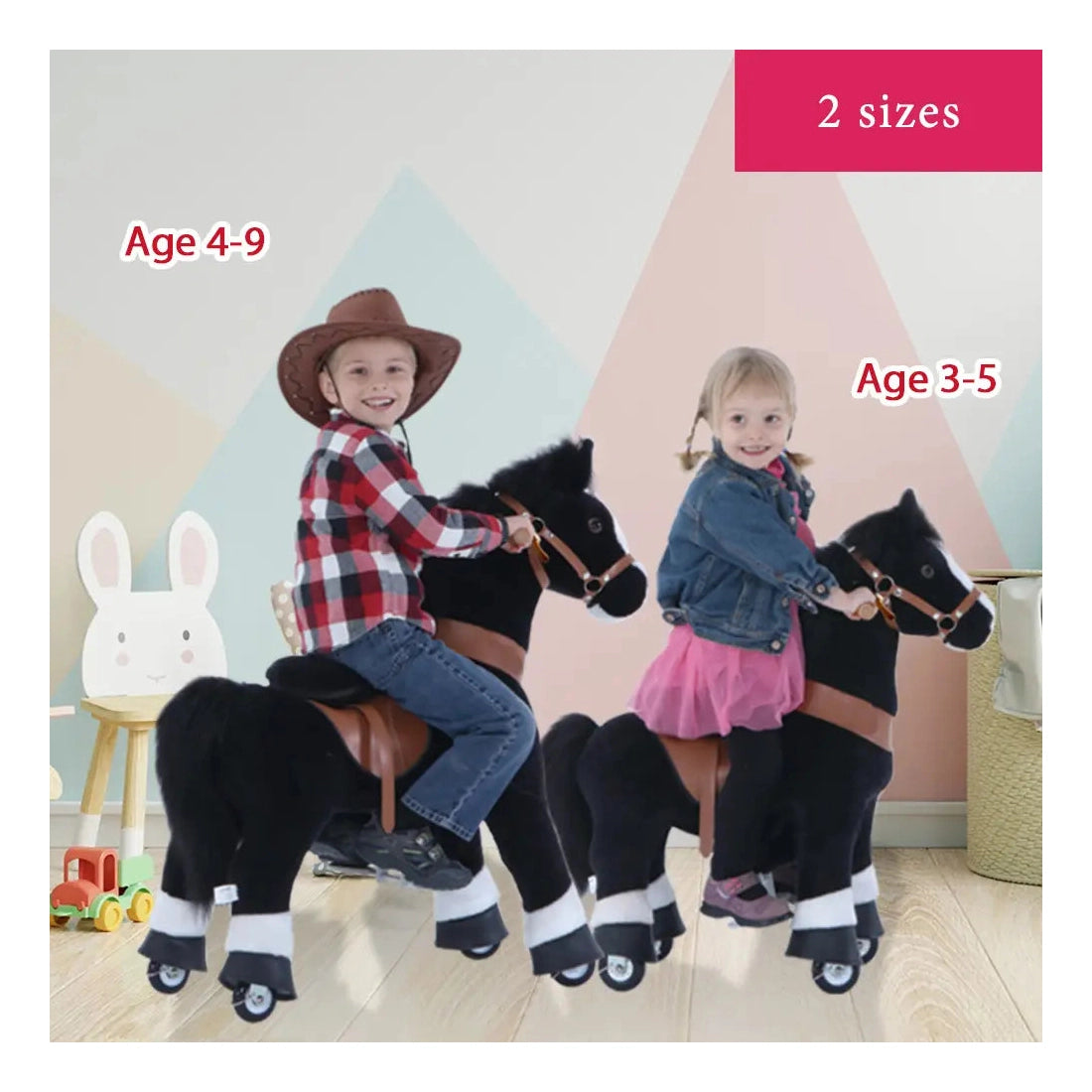 Pony Cycle Ride-On Horse U Series