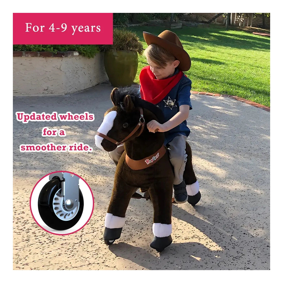 Pony Cycle Ride-On Horse U Series