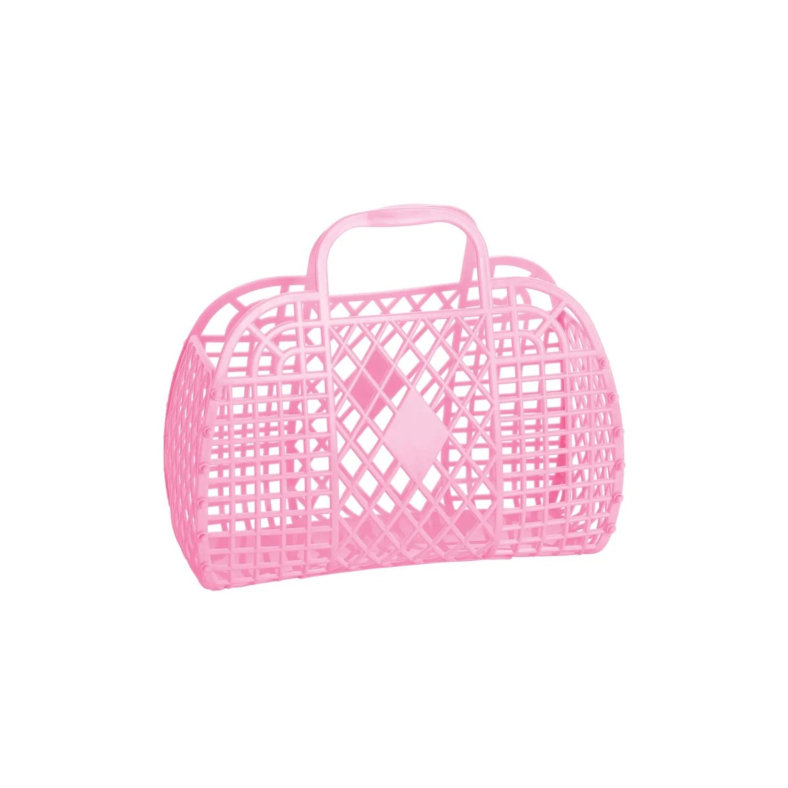 Retro Sun Jellies Small Basket Bags