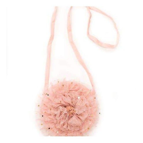 Ruffle Rosette Handbag