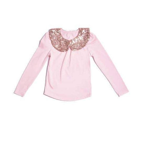 Sparkle Collar Top