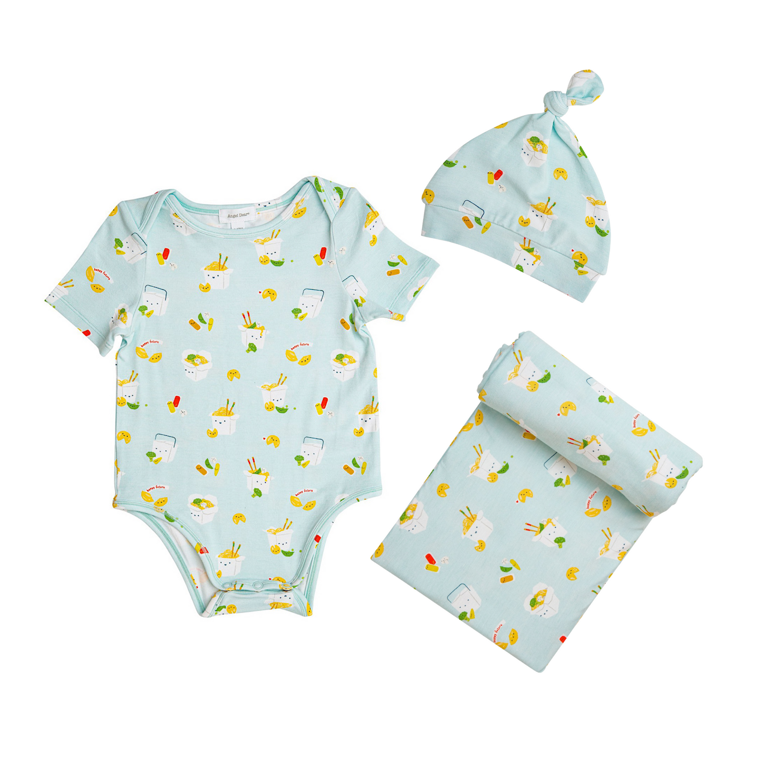 Take Out Mint Knotted Newborn Hat