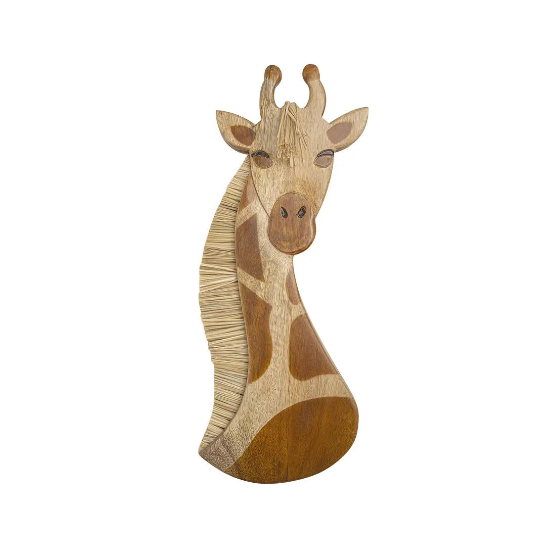 Wooden Safari Animal Wall Decor