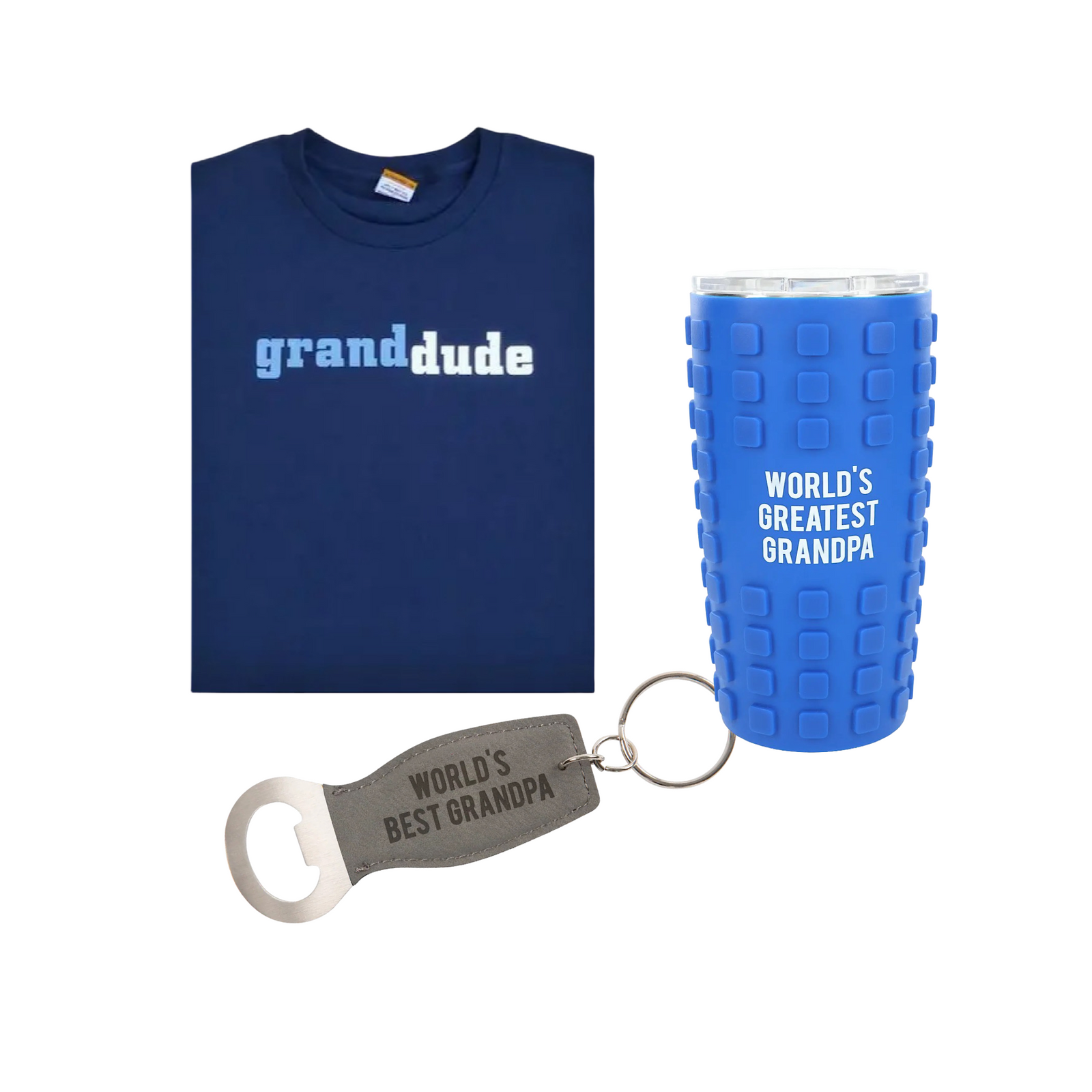 World's Best Grandpa Bottle Opener Keychain