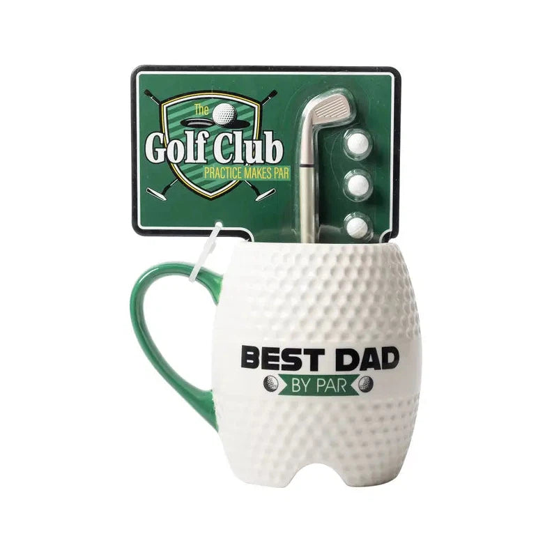 &quot;Best Dad By Par&quot; Golf Mug