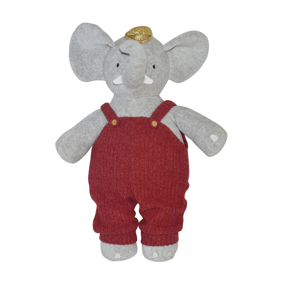 Alvin The Elephant In Red Dungarees