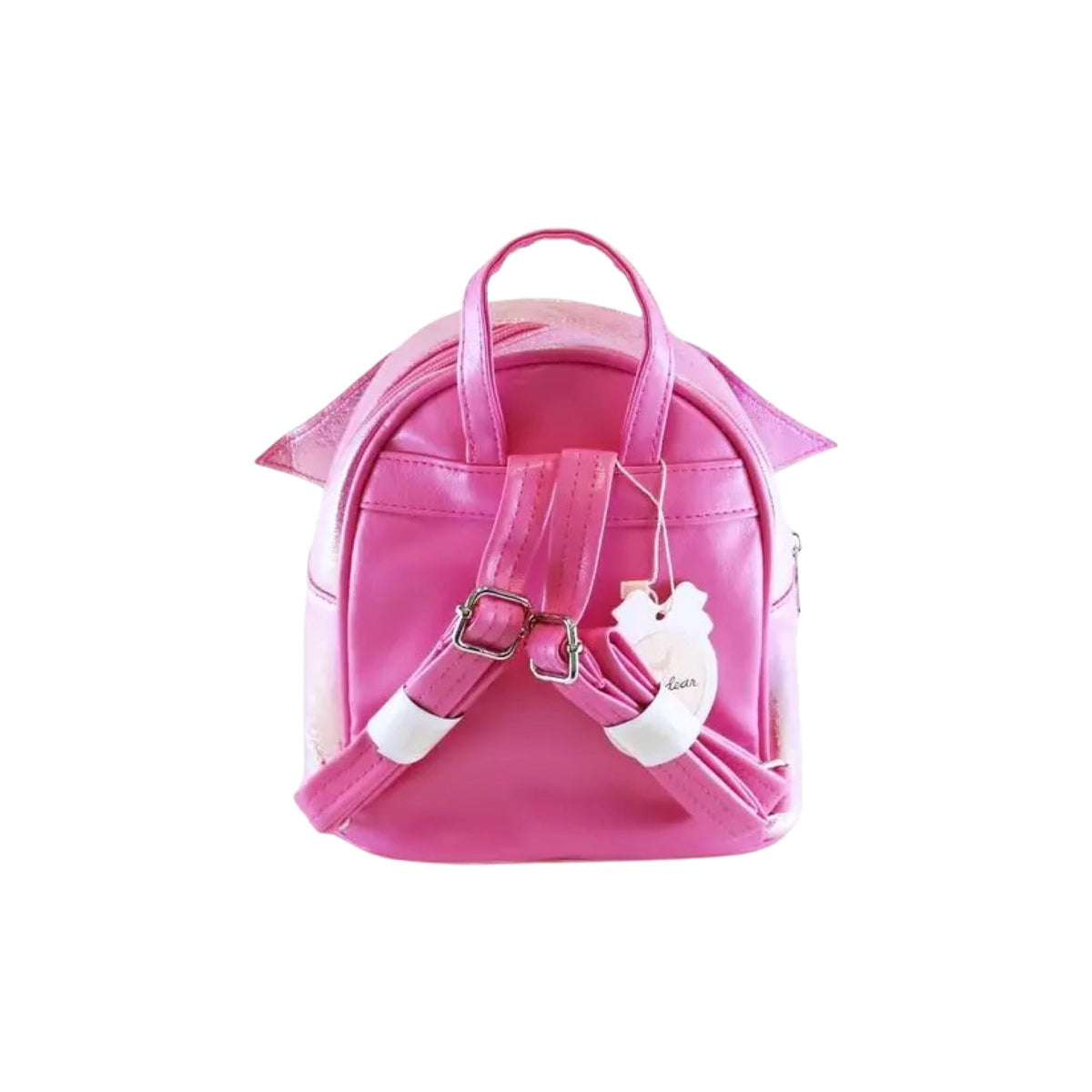 Angel Wings &amp; Confetti Fuschia Girls’ Backpack