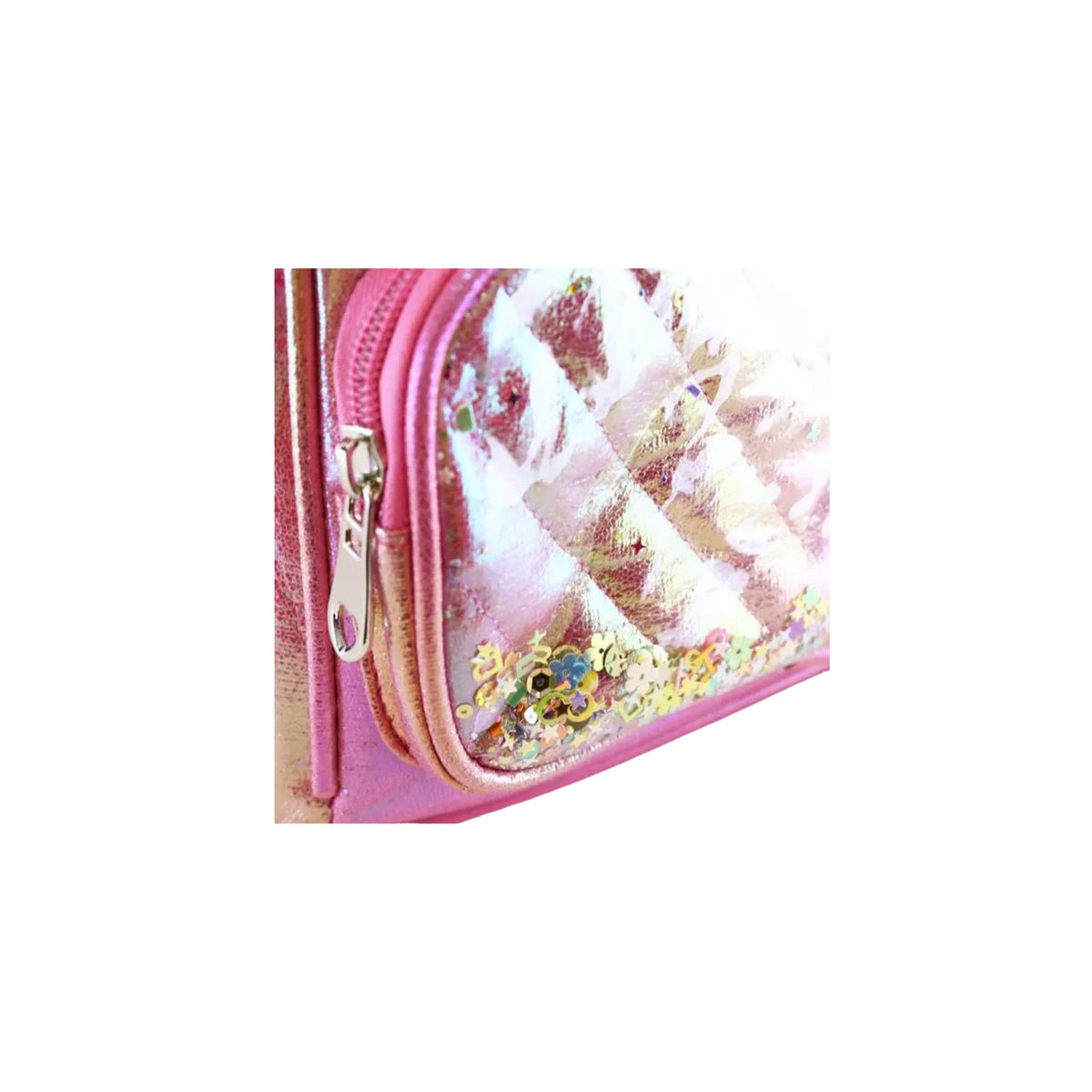 Angel Wings &amp; Confetti Fuschia Girls’ Backpack