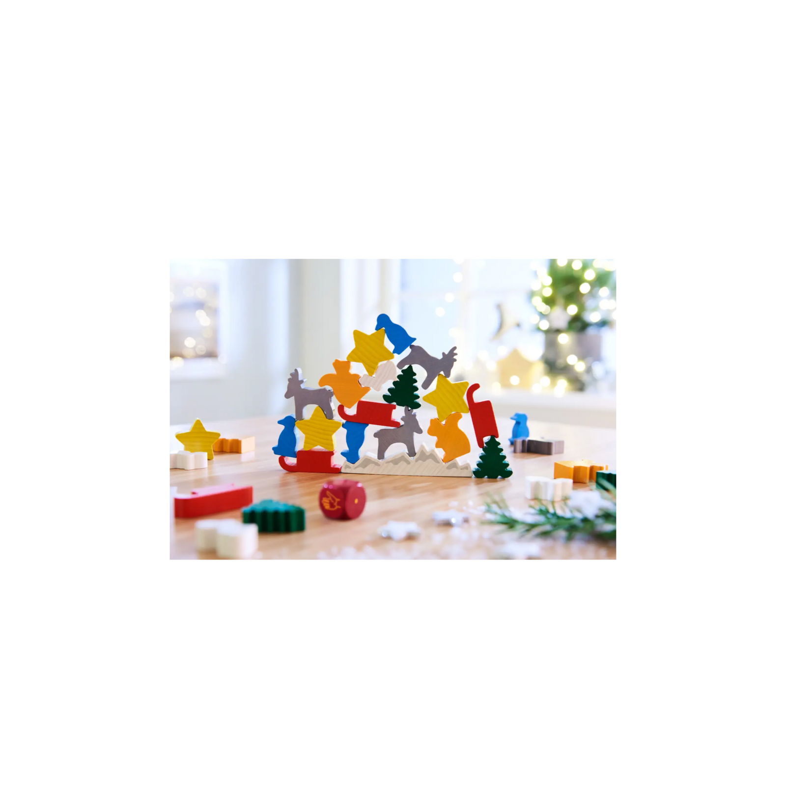 Animal Upon Animal Christmas Stacking Game