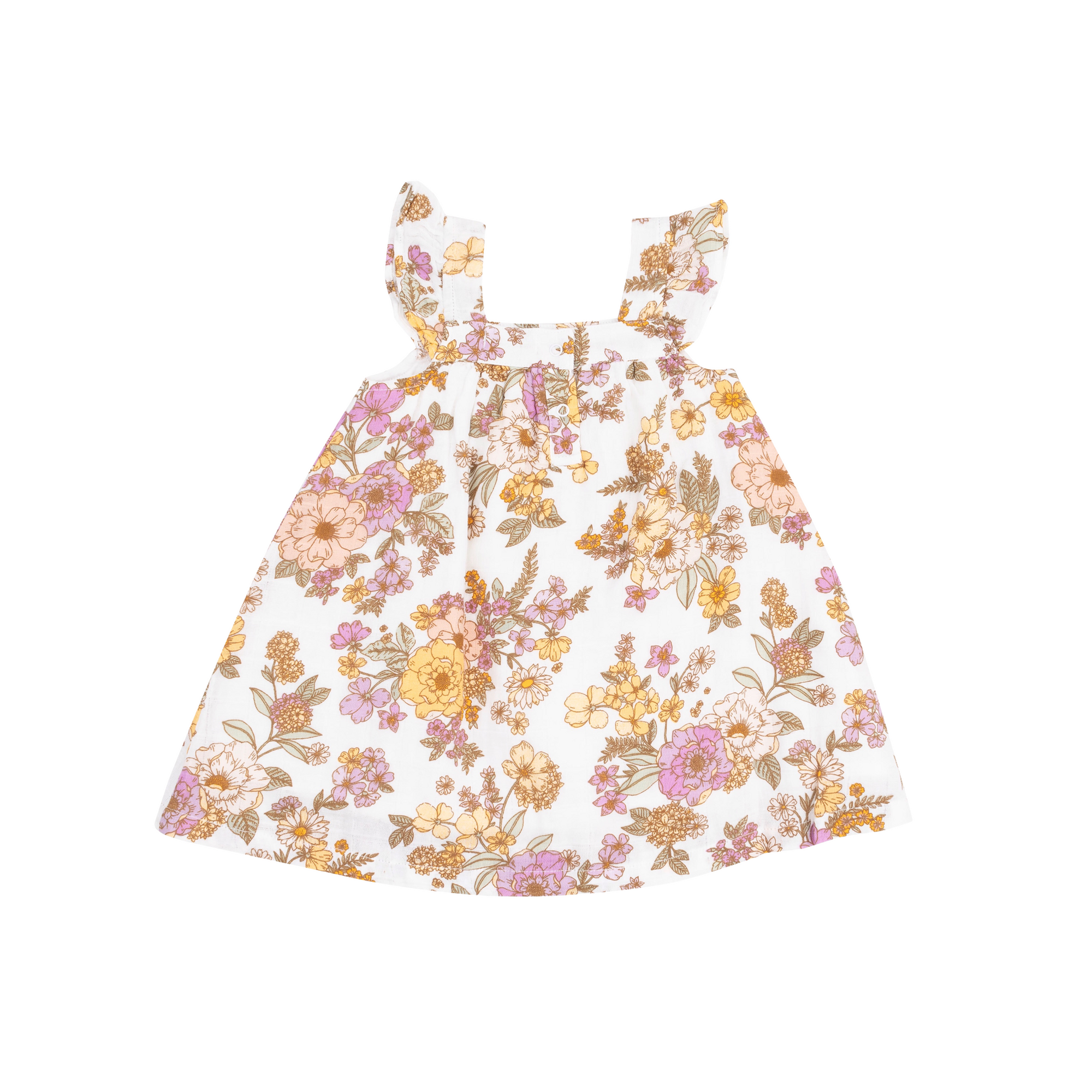 Anna May Floral Sundress & Diaper Cover