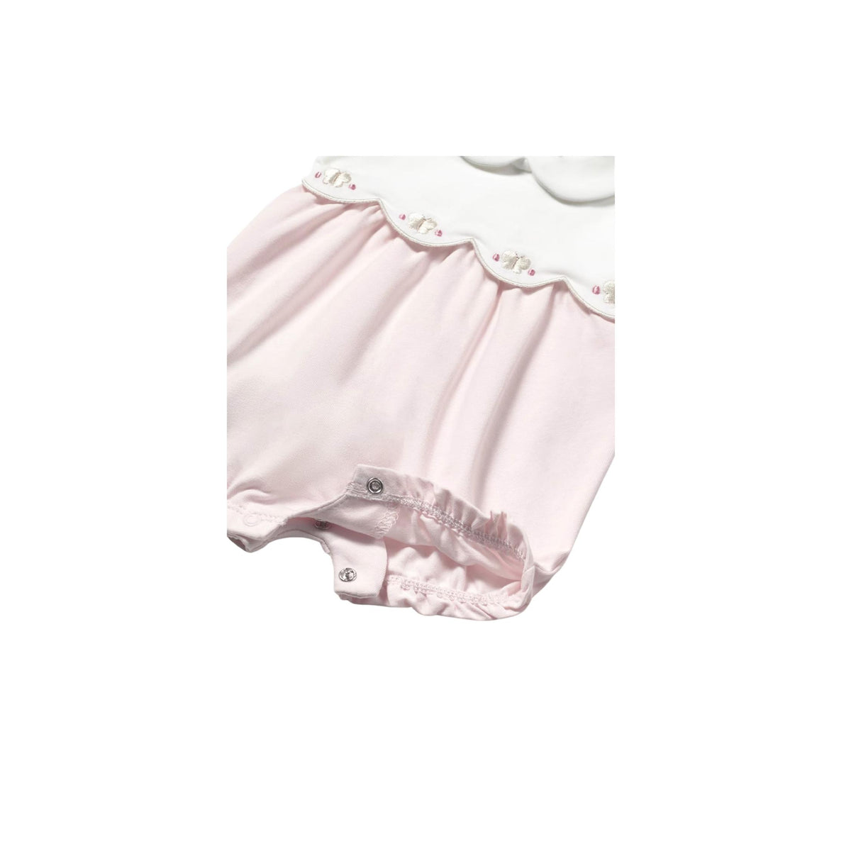 Baby Girl Collared Pink Rompers 2-Pack