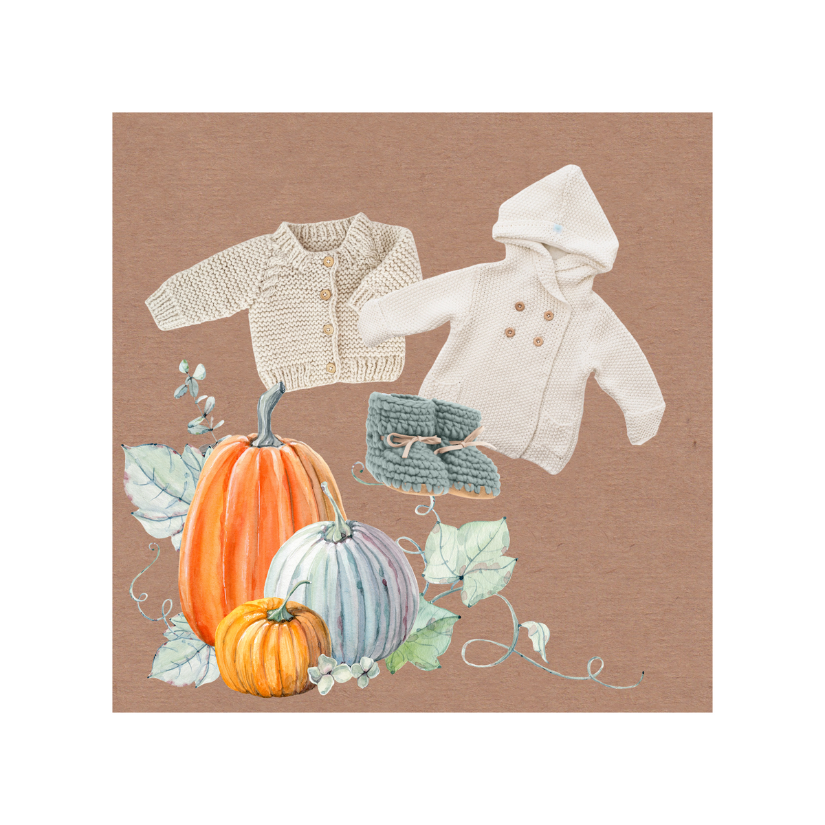 Baby Sweater Moccasins