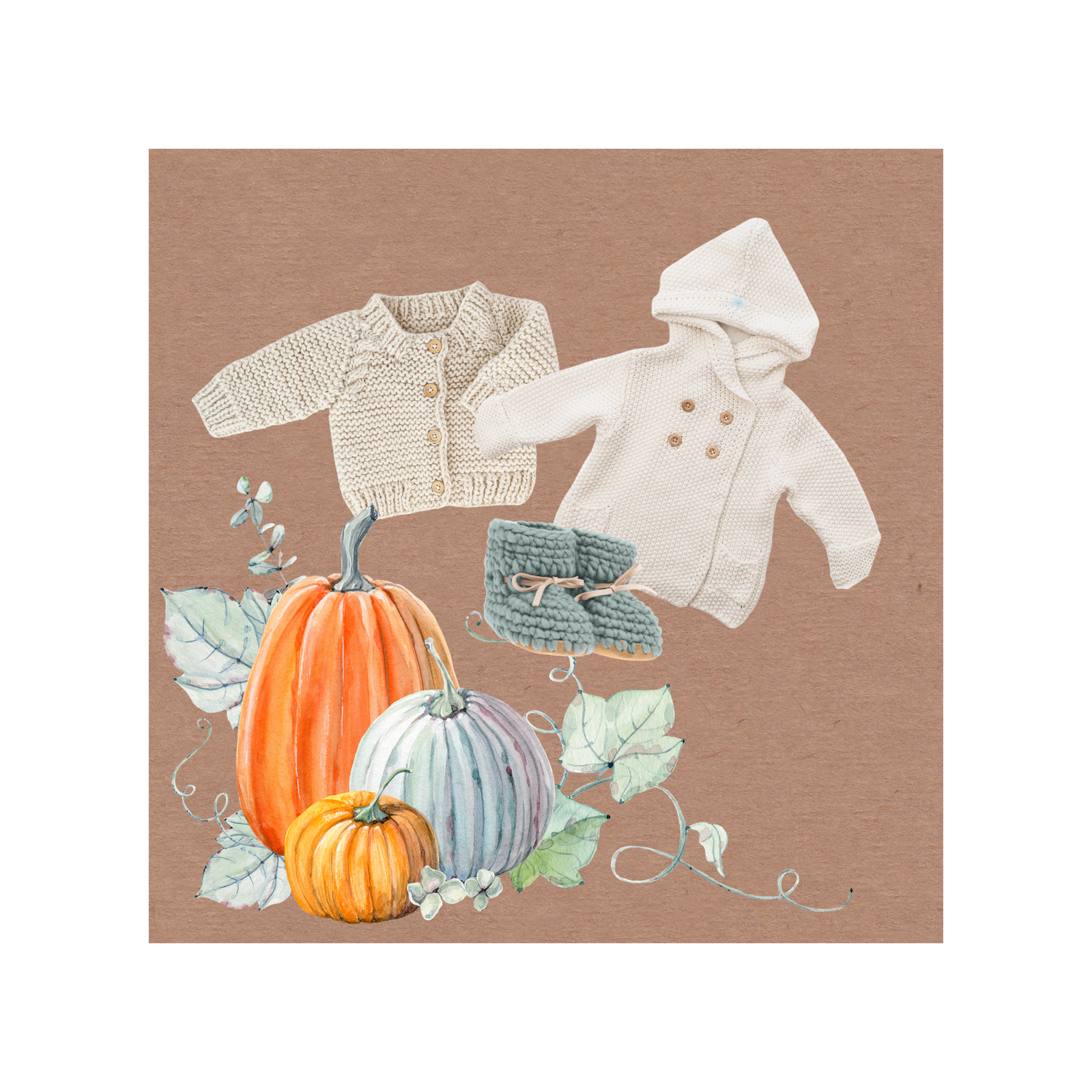 Baby Sweater Moccasins