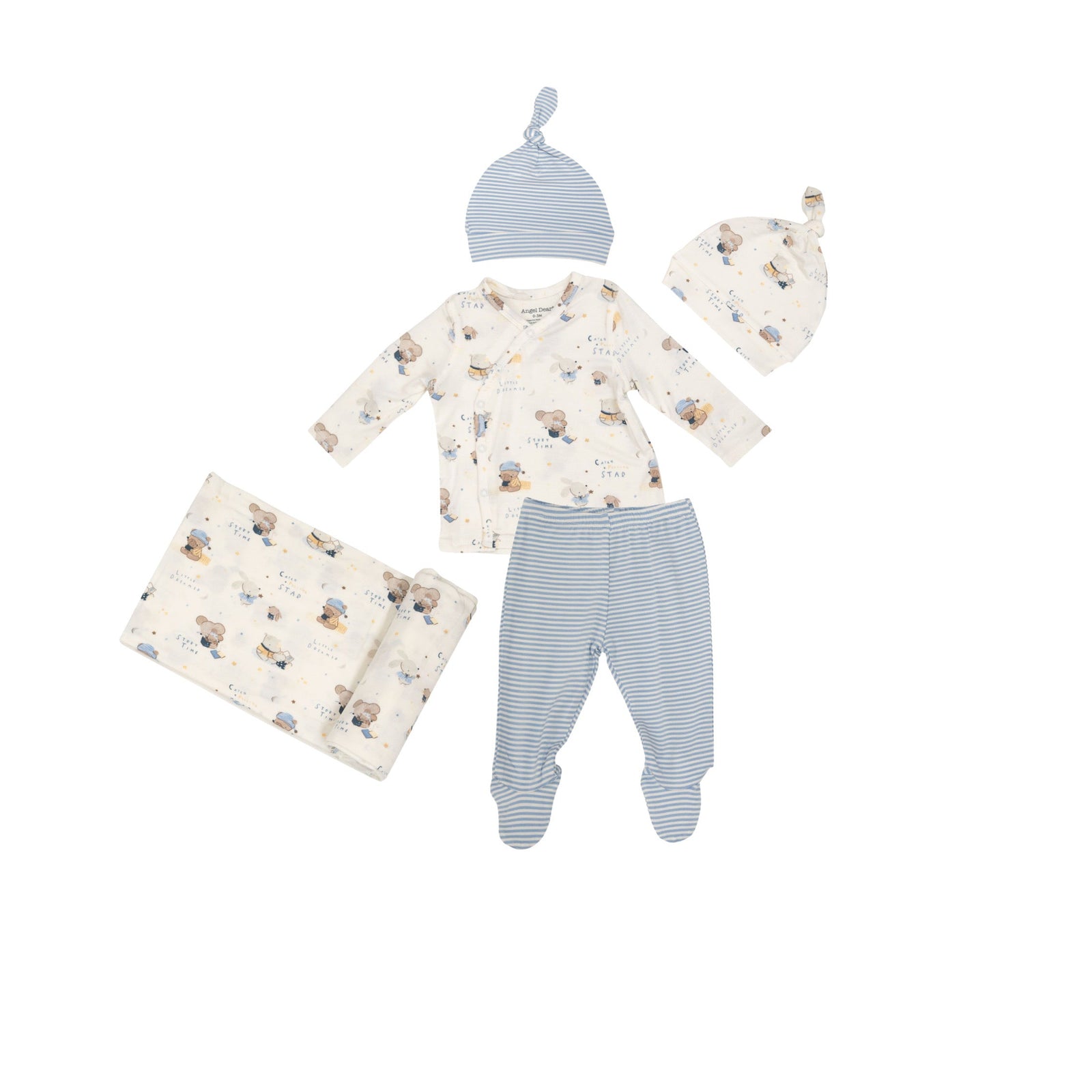 Bedtime Story Animals Bamboo Knotted Hats