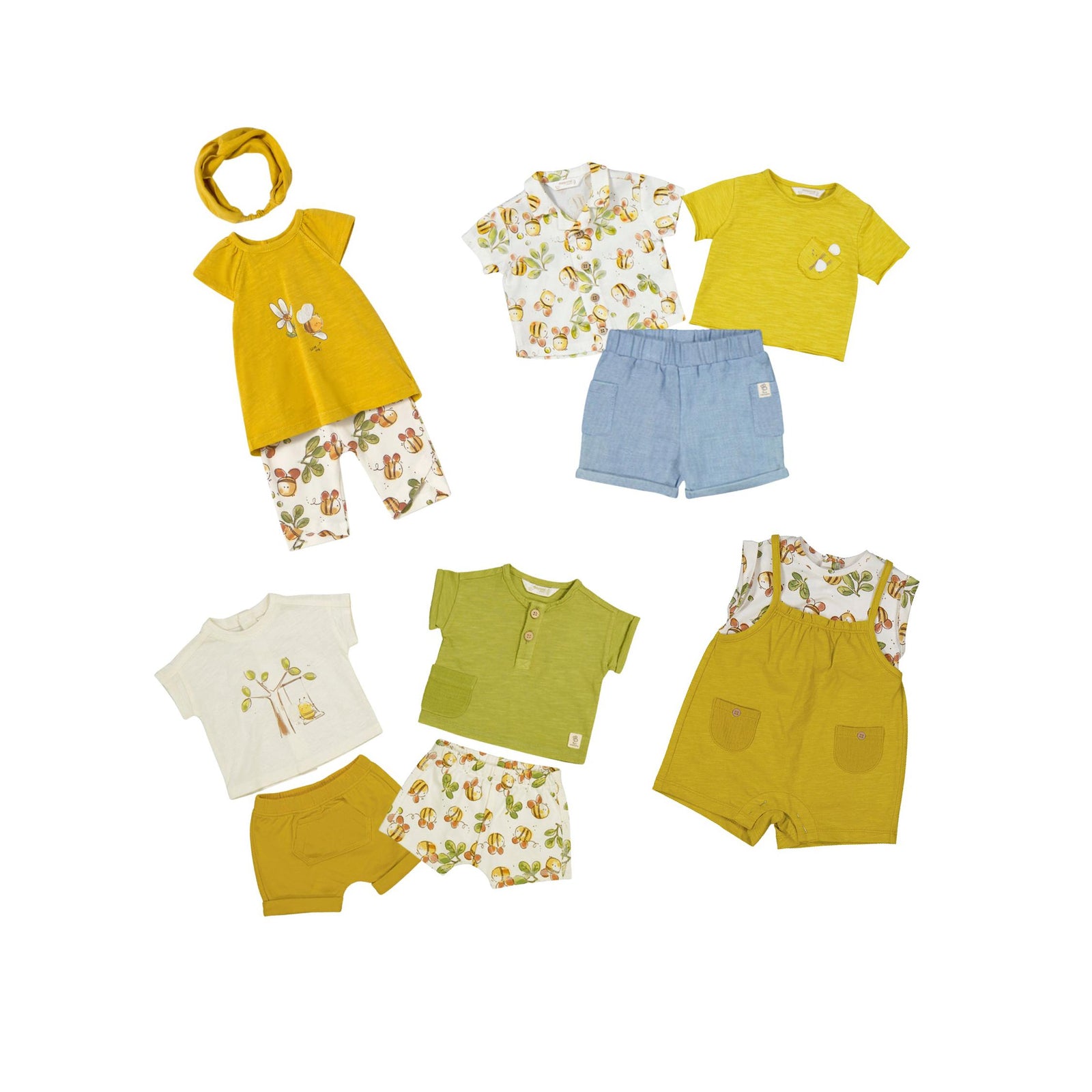 Bee Happy Tunic & Pant 3-Piece Set