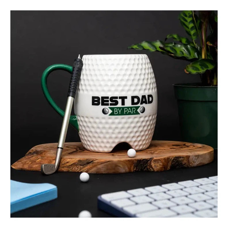 &quot;Best Dad By Par&quot; Golf Mug