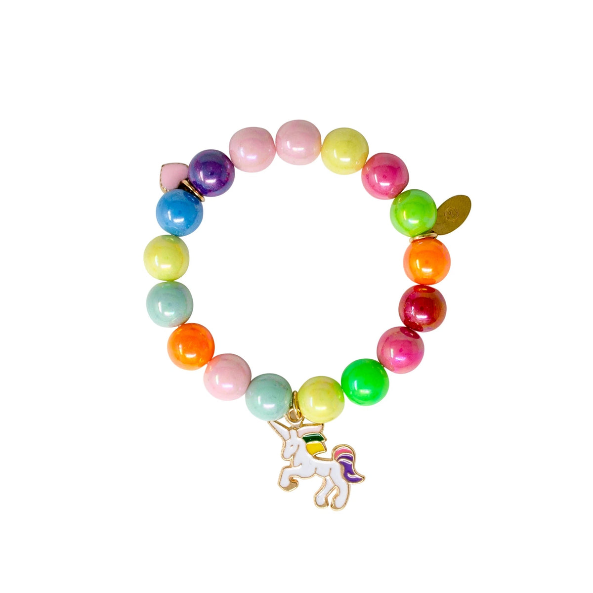 Bright Gum Ball Stretchy Unicorn Bracelets