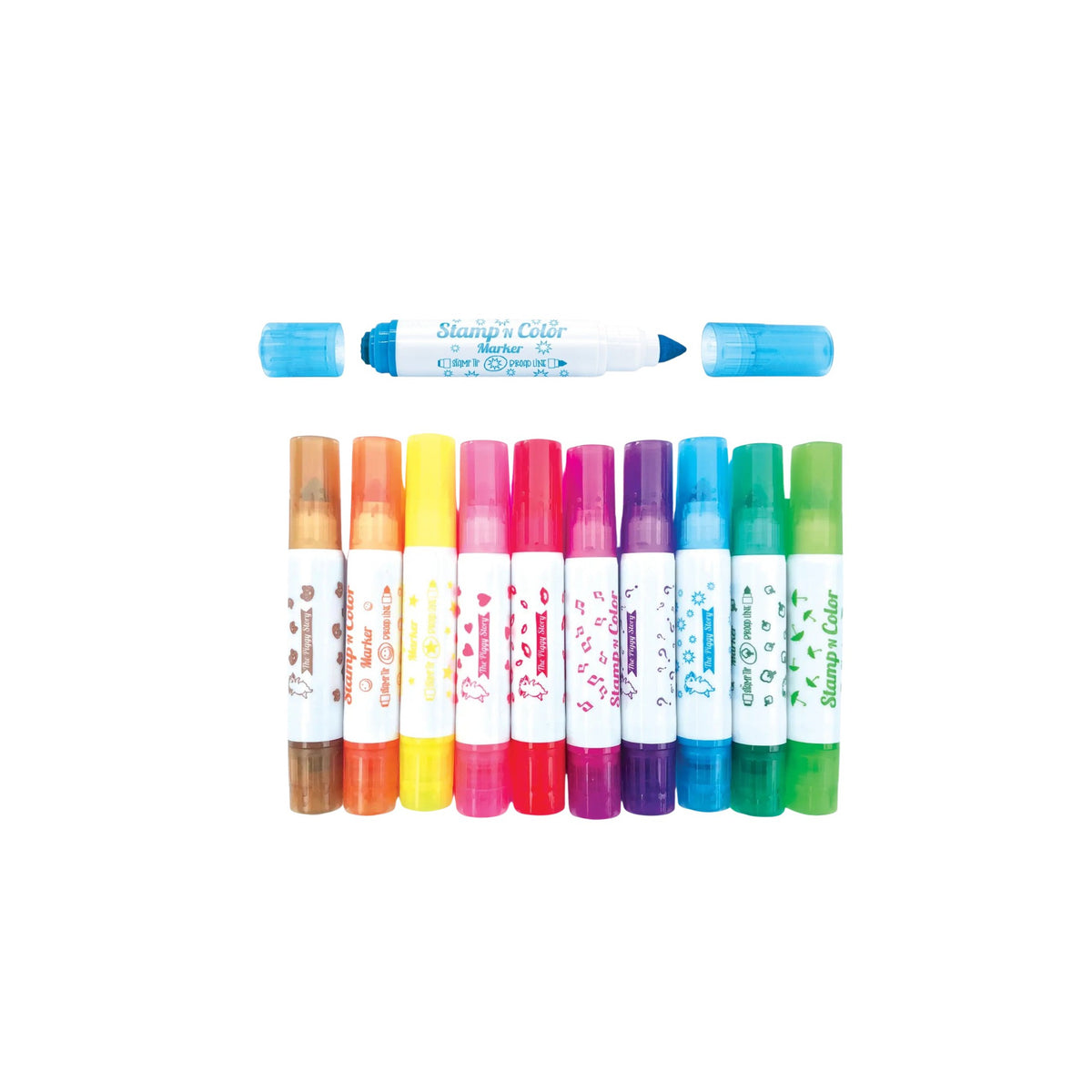 Color Pop Stamp N Color Markers