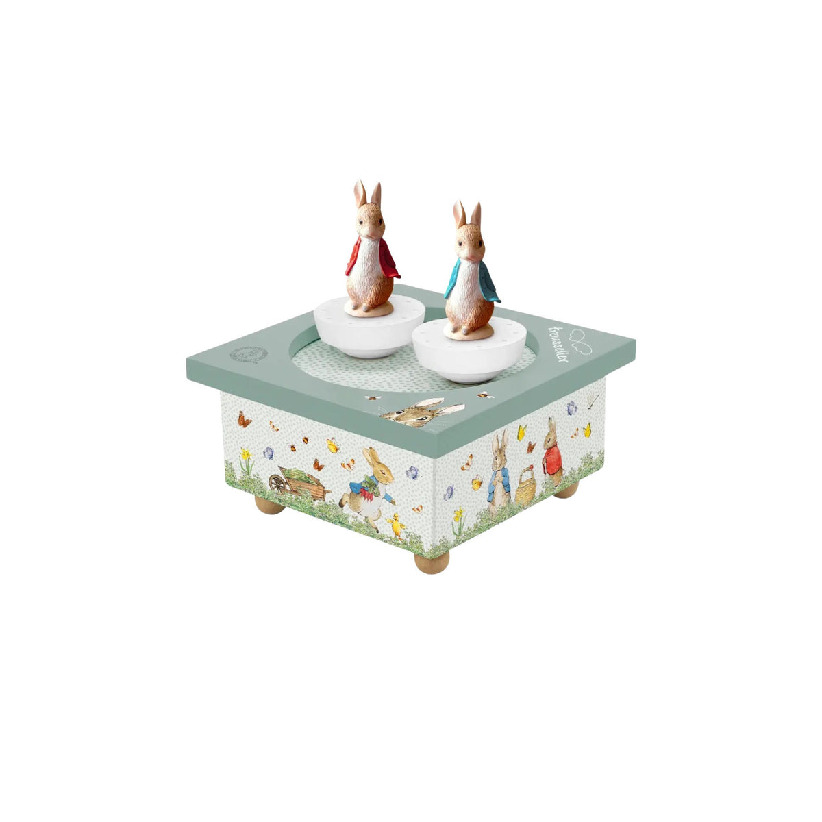 Dancing Peter Rabbit Music Box