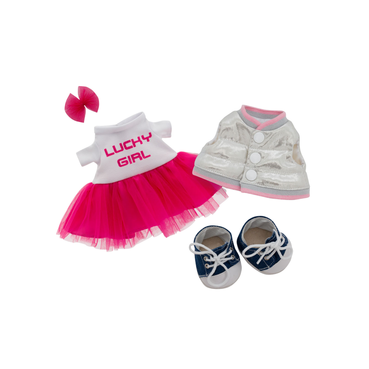 Dressed Up French Bull Doggy Fashion Star Doll