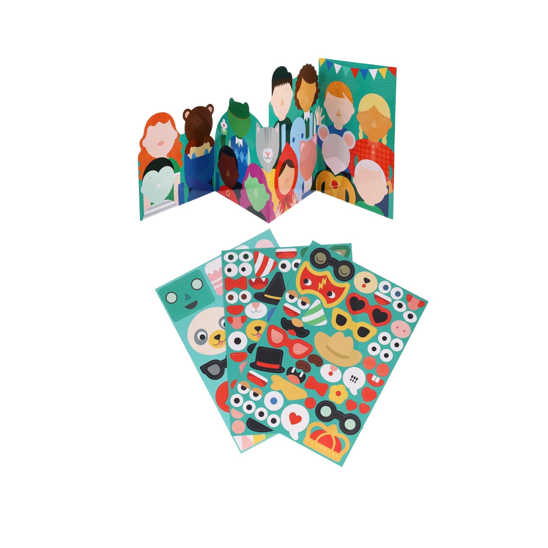Funny Faces Sticker Activity Set - Tadpoles and Tiddlers