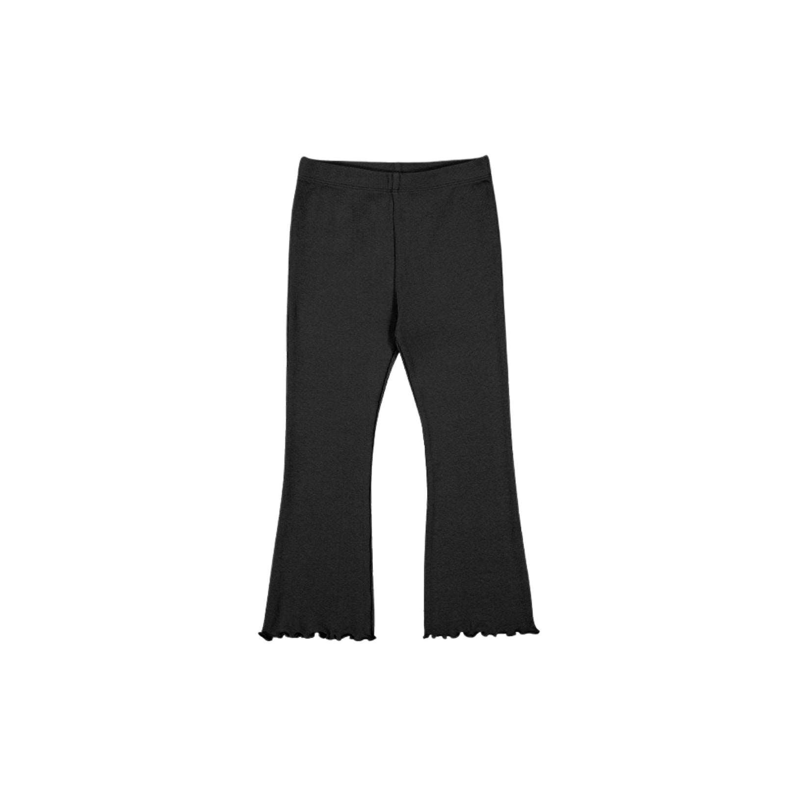 Girls’ Flared Ribbed Leggings
