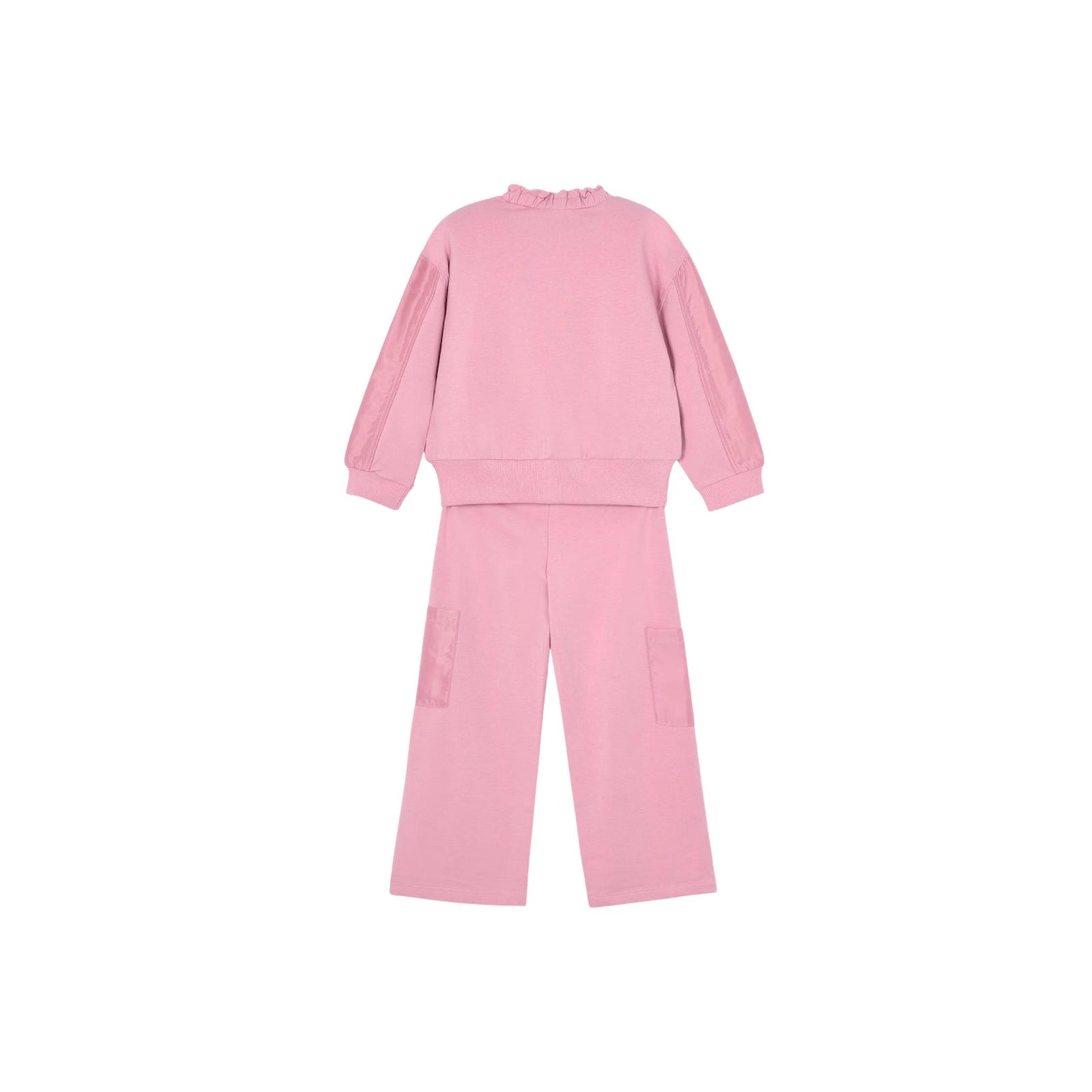 Girls’ Rose Pink 2-Piece Tracksuit