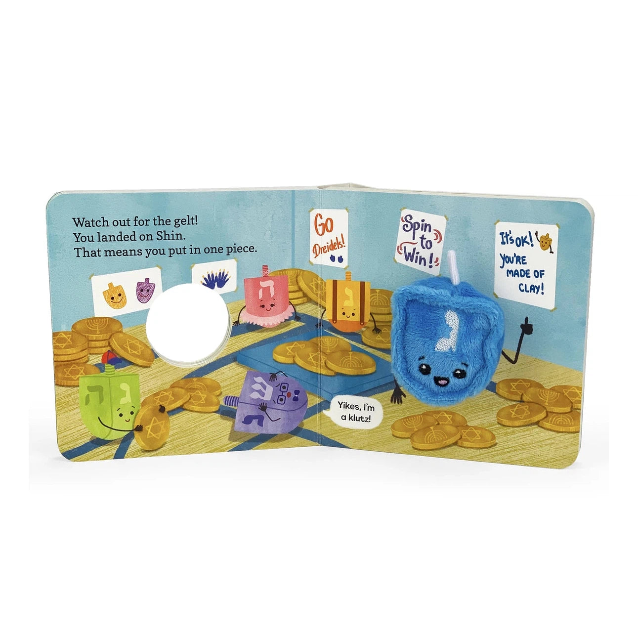 Happy Hanukkah, Little Dreidel! Interactive Board Book