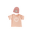 Heart Eye Smile T-Shirt Peach