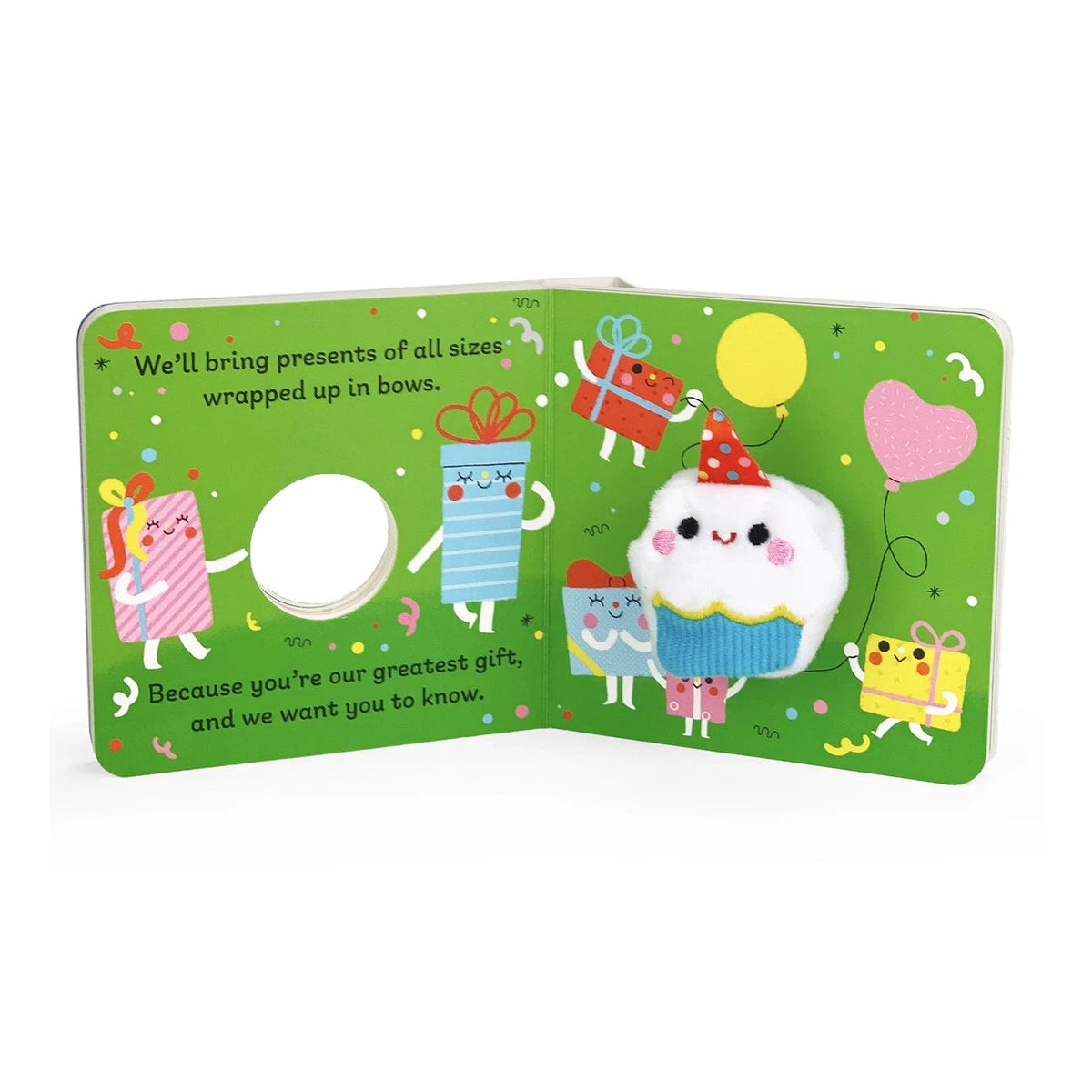 Hooray! It's Your Birthday! Plush Puppet Board Book