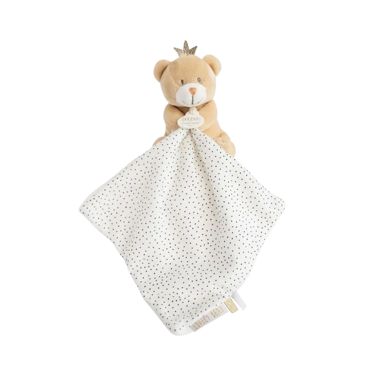 Little King Bear Doudou Blanket