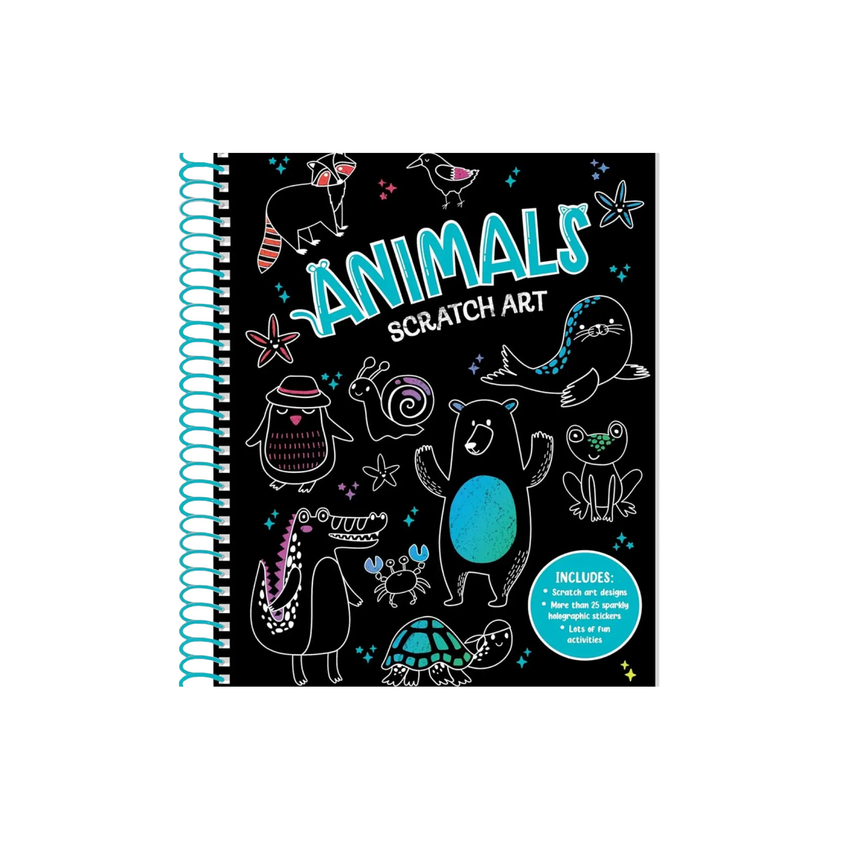 Animal Scratch Art &amp; Activity Pad