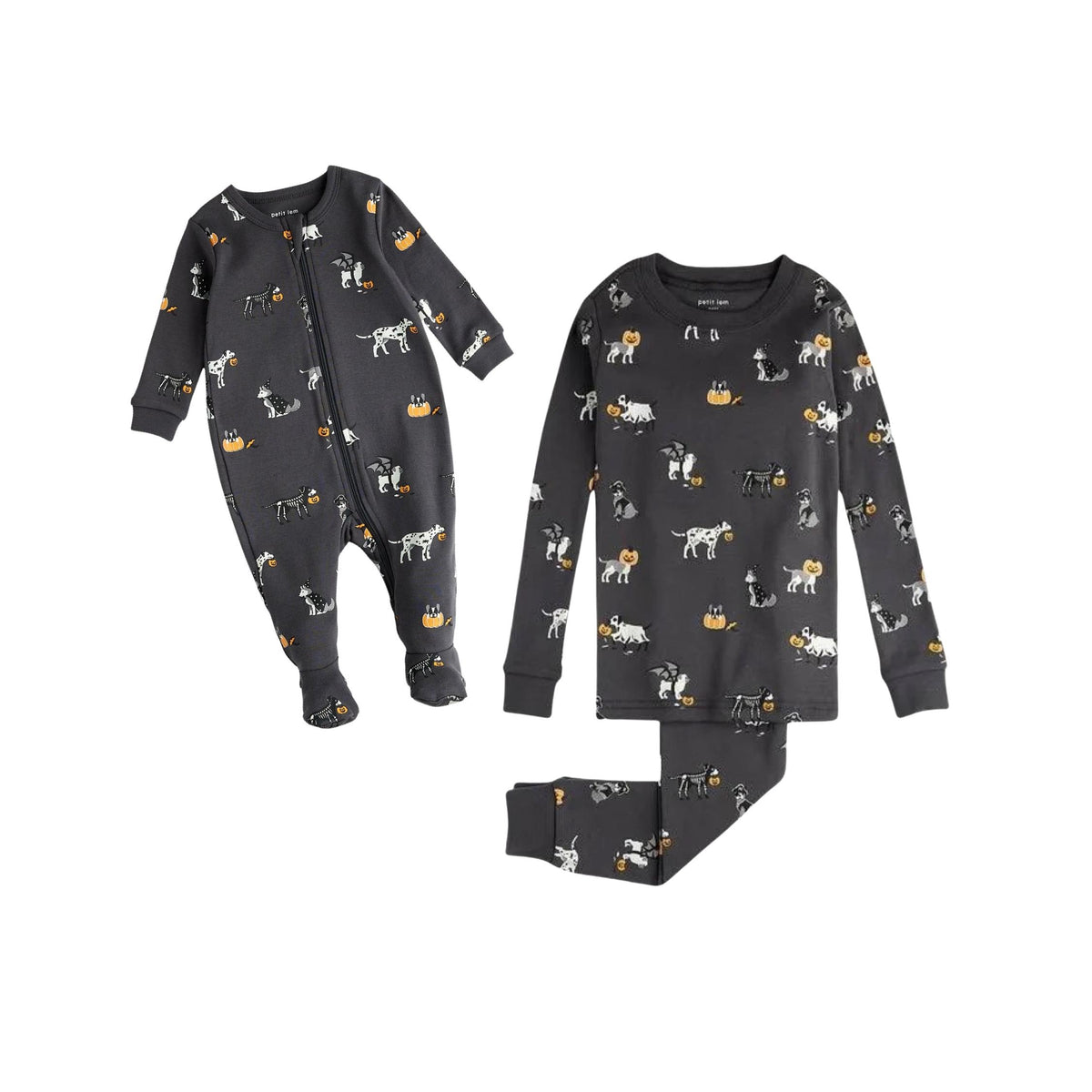 Howl-oween Print Footie