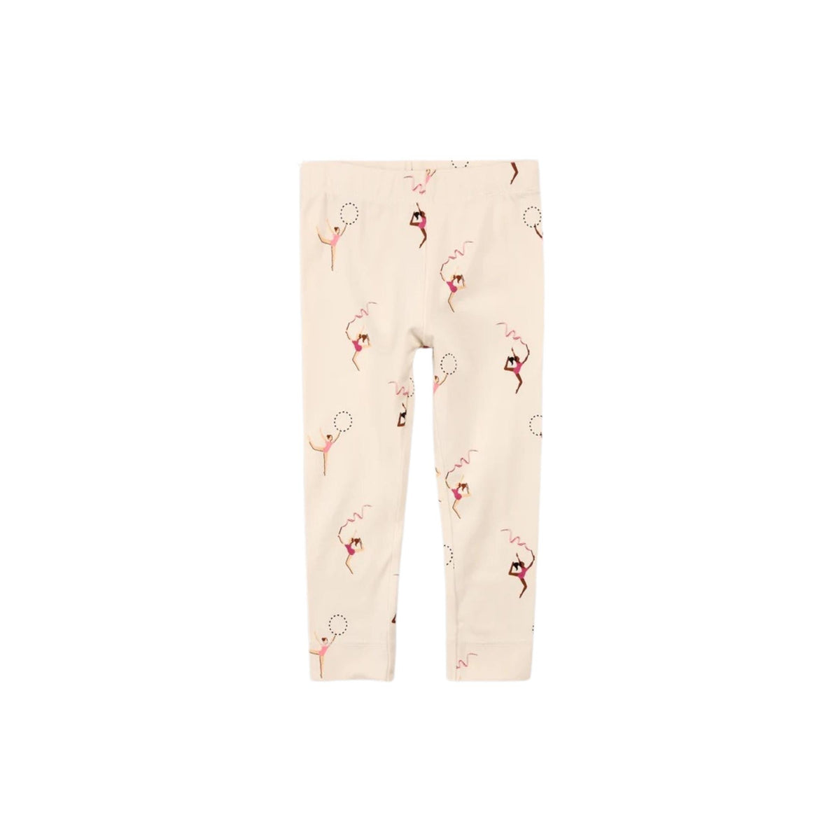 Gymnast Print On Birch Leggings