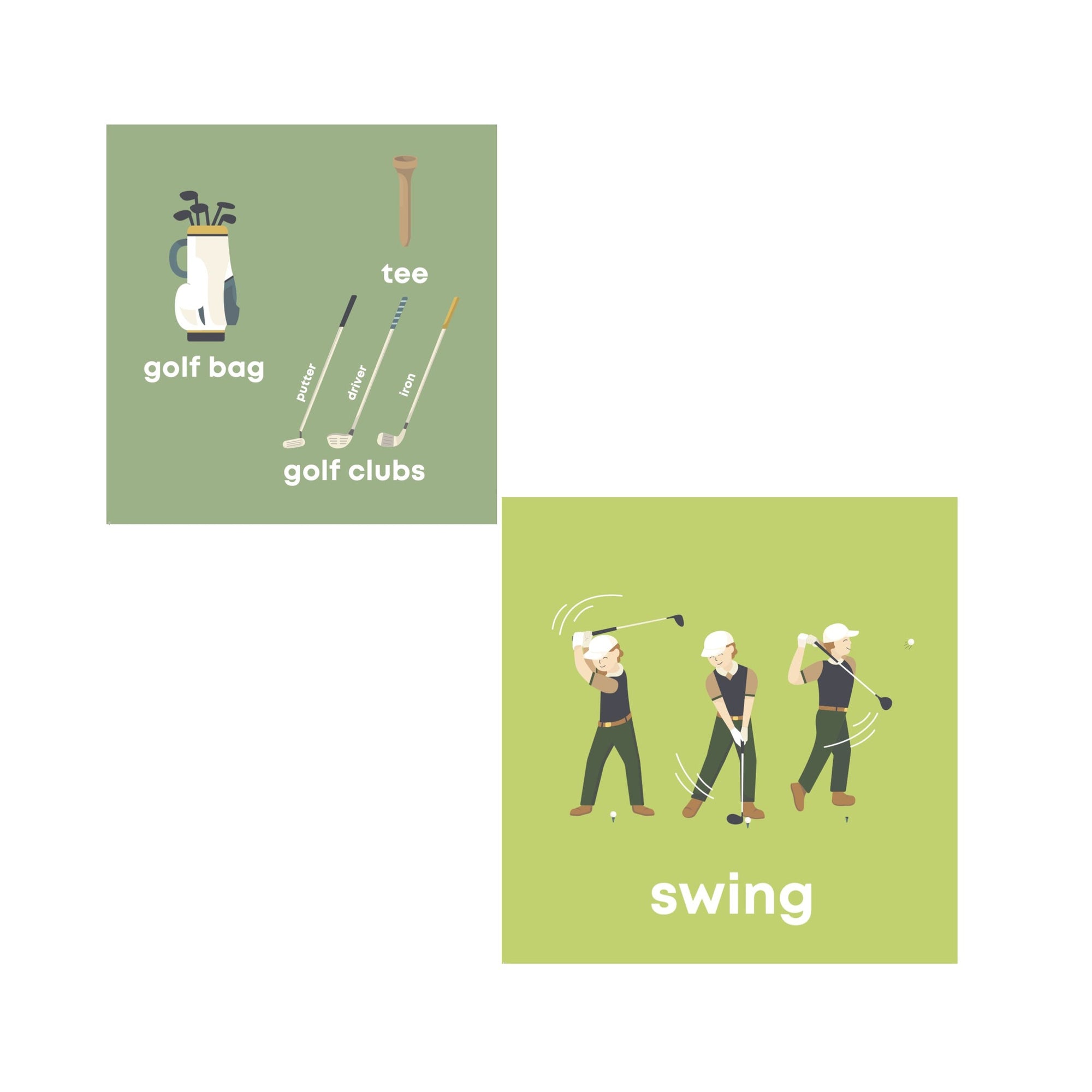 Golf Baby Board Book