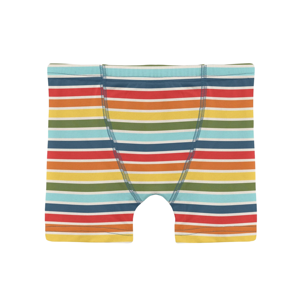 Groovy Stripe Print Boxer Briefs