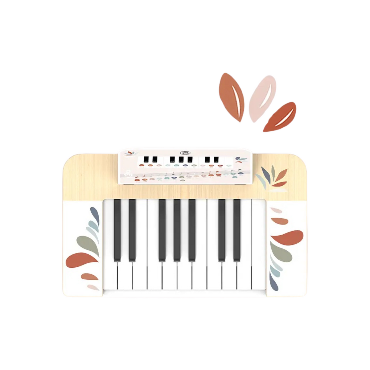 Wooden Piano Keyboard