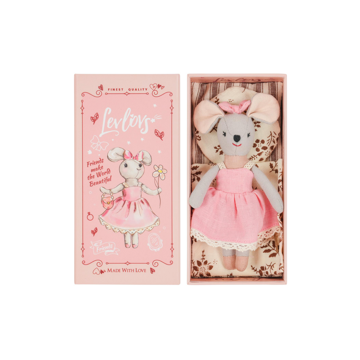 LevLovs Mouse In A Box With Bedding