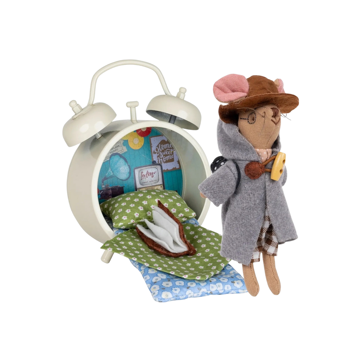 Travel Mouse Plush Doll