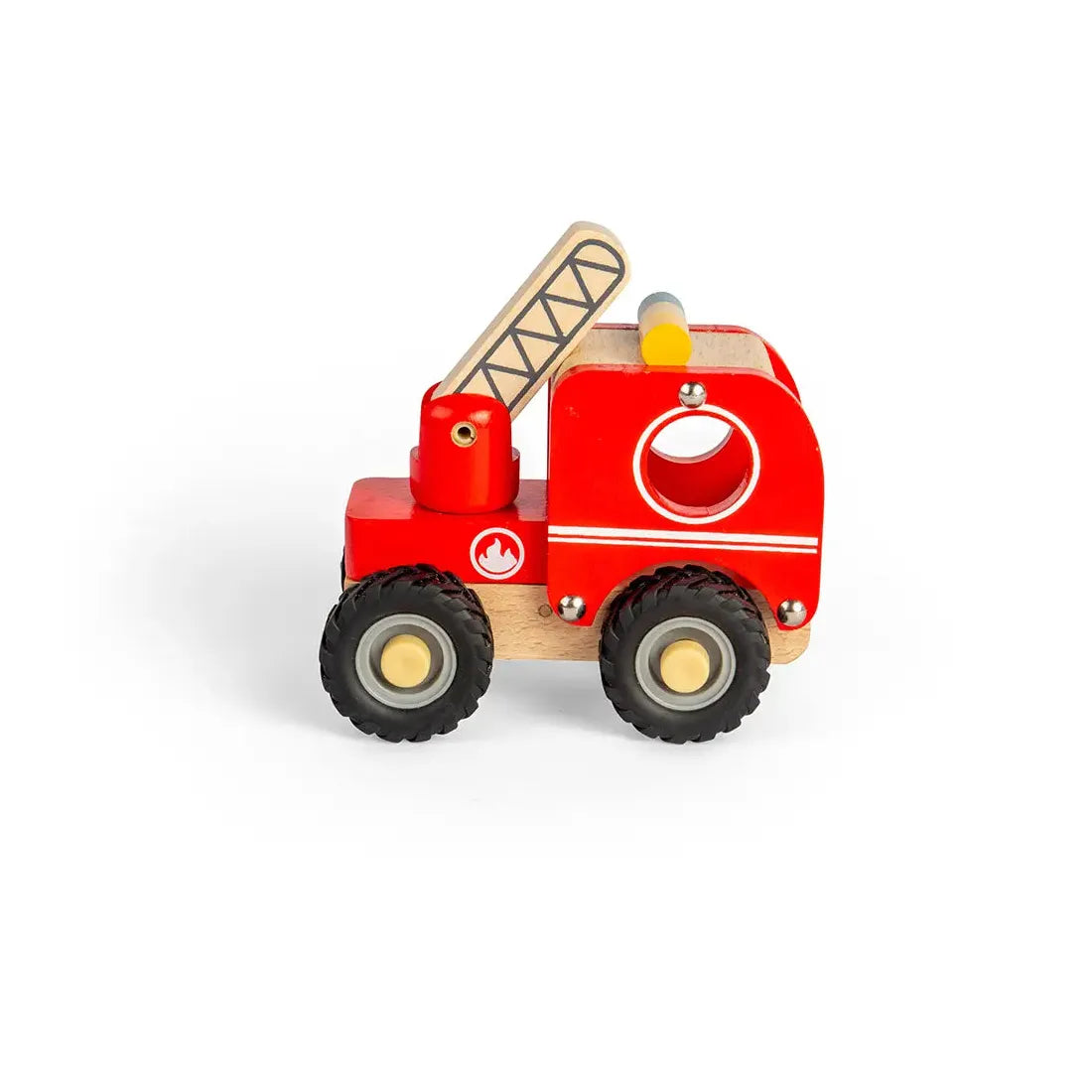 Wooden Mini Fire Truck