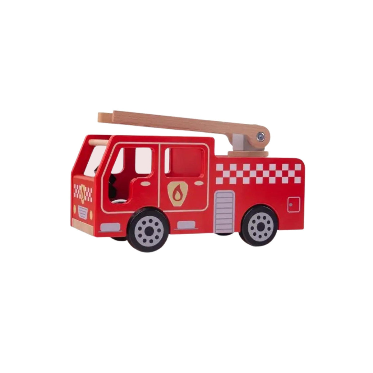 Wooden City Fire Engine Truck