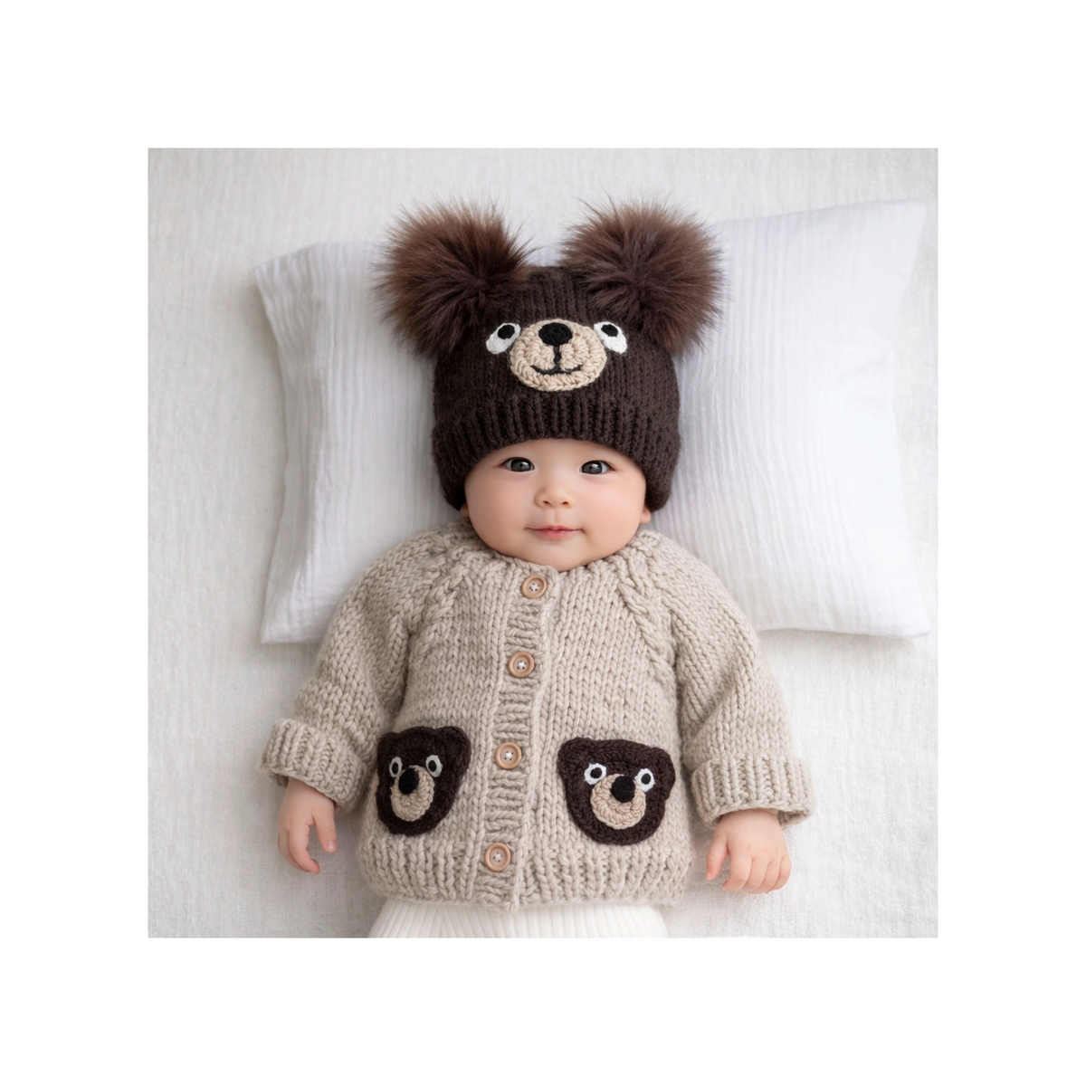 Brown Bear Cardigan