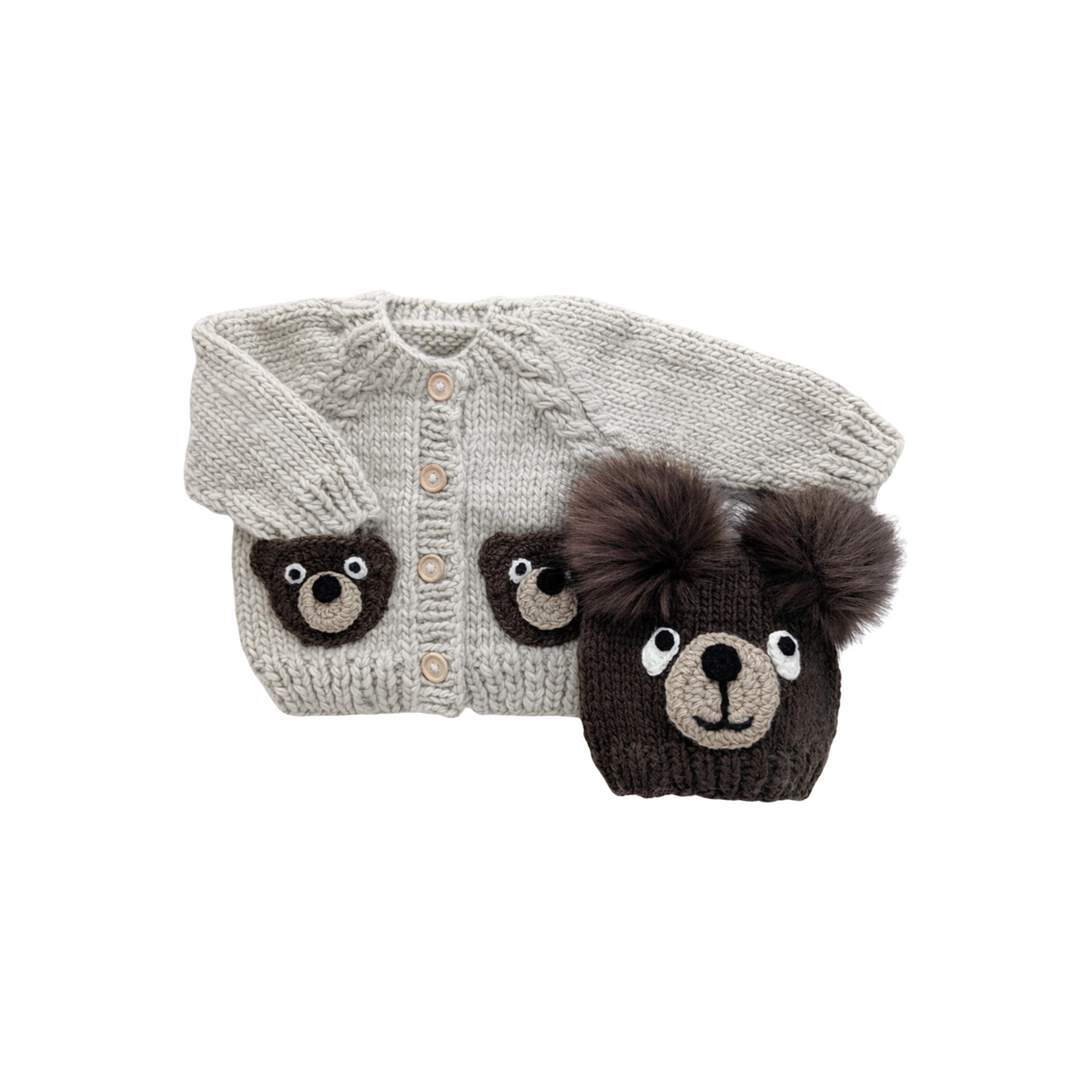 Brown Bear Cardigan